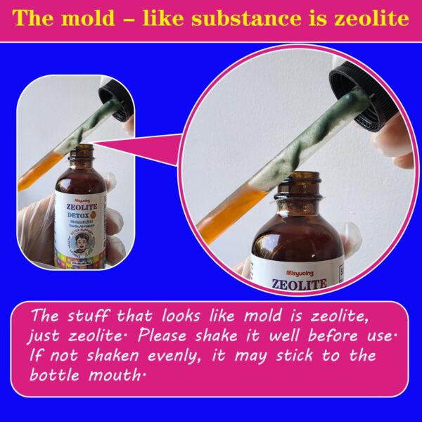 Frasco de Misyvoing gotas de zeolita color naranja Frasco de Misyvoing gotas de zeolita color naranja