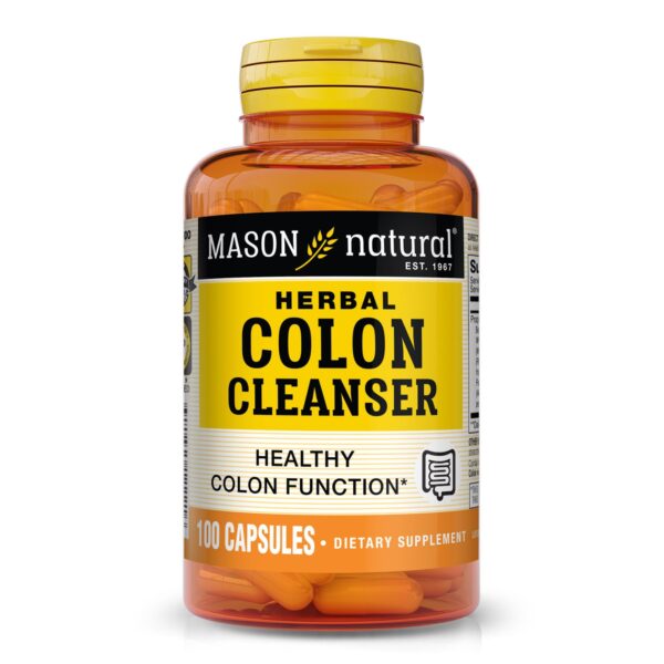 MASON NATURAL limpiador herbal de colon 300 cápsulas Beige