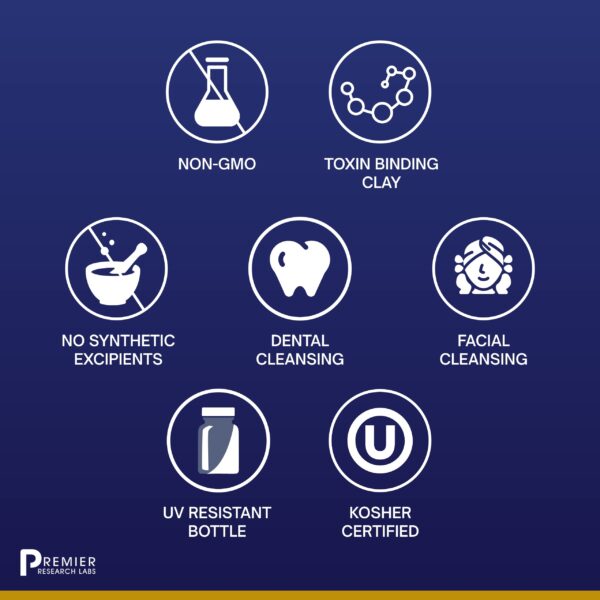 Detalle etiqueta producto Premier Research Labs medi-dental pack