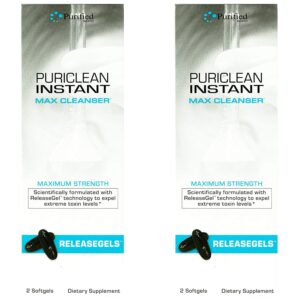 Paquete Puriclean Instant Max Limpiador dos softgels