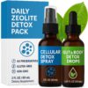 Frente del empaque Zeolite Detox Pack para adultos