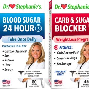 Pharmaganics Dr Stephanie bloqueador carbohidratos y azúcar suplemento
