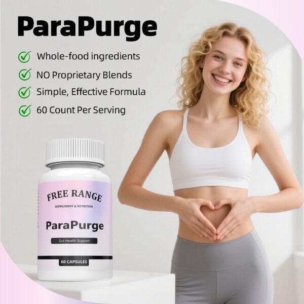 Cápsulas PARAPURGE en presentación