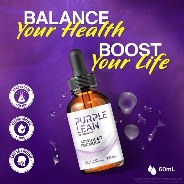 Cuentagotas y frasco PurpleLean Cuentagotas y frasco PurpleLean