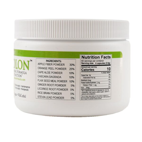 Envase de Fórmula Colon con Aloe y Jengibre