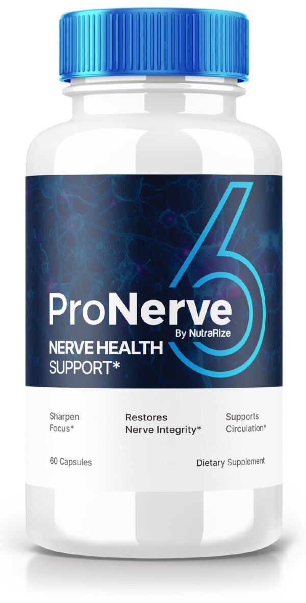 NutraRize ProNerve6 cápsulas soporte para neuropatía 60 unid