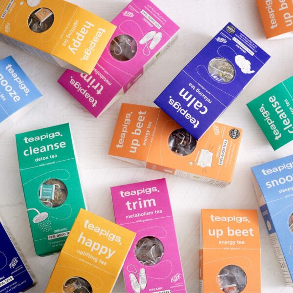 Bolsitas de té teapigs Organic Cleanse