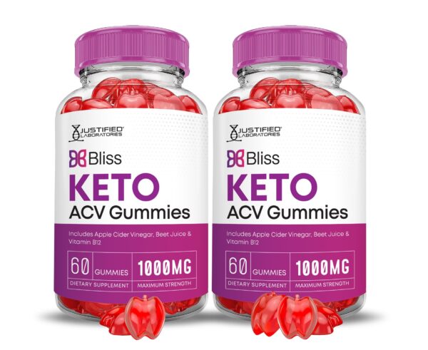 Bliss keto gomitas acv 1000mg paquete 2