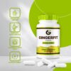 GingerFit frasco y etiqueta de marca