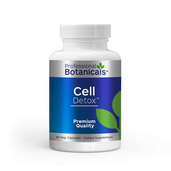 Professional Botanicals suplemento detox celular 60 cápsulas veganas