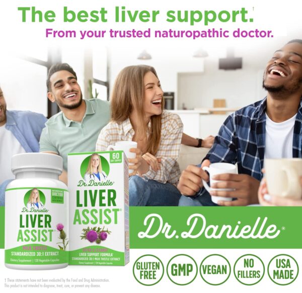 Limpieza y reparación hepática con cápsulas Dr. Danielle