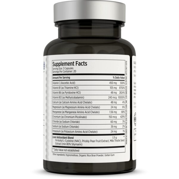 LES Labs Detoxx para desintoxicación y recuperación natural diaria