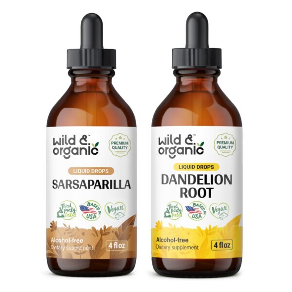 Tintura Wild & Organic raíz de zarzaparrilla 4 onzas