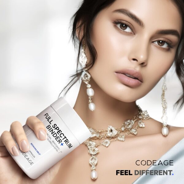 Caja superior Codeage Binder+ 90 cápsulas