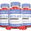Microbio Keto ACV gomitas 3 paquetes 1000mg vinagre manzana nutrición