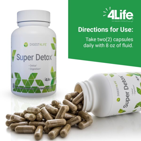 Presentación 4Life Super Detox detoxificación y antioxidante