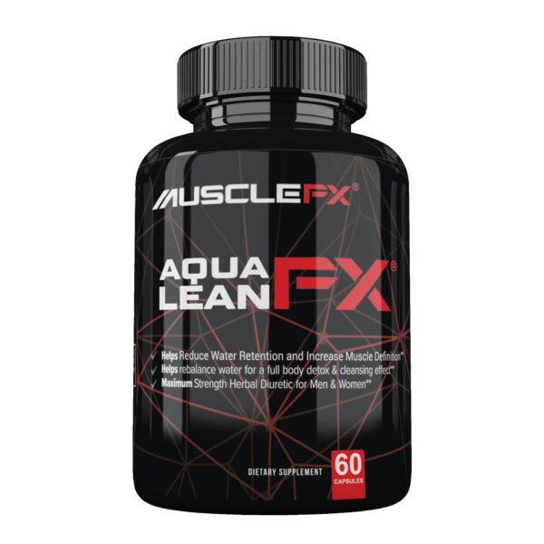 Envase frontal de píldoras AquaLean para retención de agua