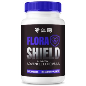 Cápsulas Flora Shield y empaque