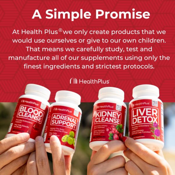 Envase Health Plus Advanced Kidney Cleanse para bienestar urinario