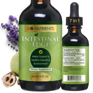 Go Nutrients gotas líquidas limpieza intestinal 2 oz