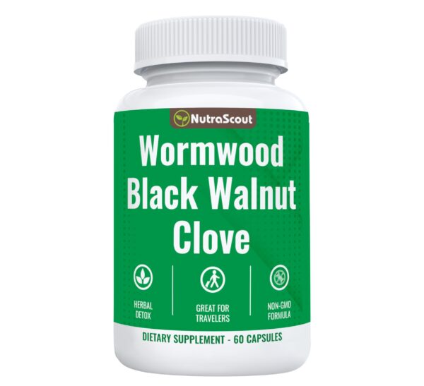 NutraScout detox corporal cápsulas limpieza intestinal