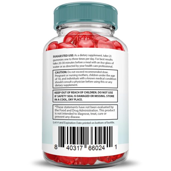 Gomitas Vitaminadas Keto Genesis 2000MG ACV y Remolacha