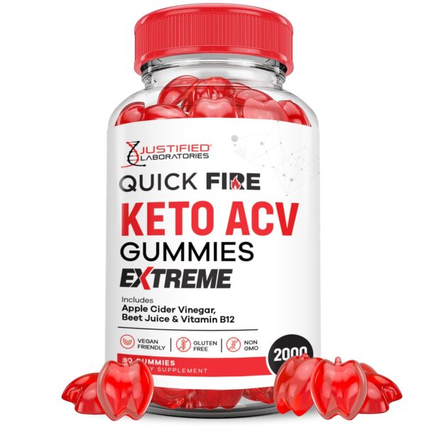 Gominolas Quick Fire Keto ACV 2000mg 60 unidades