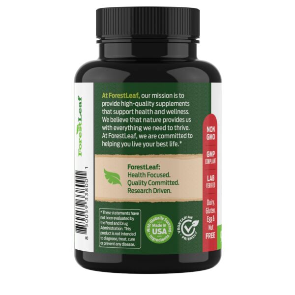 ForestLeaf berberina para manejo de peso y metabolismo