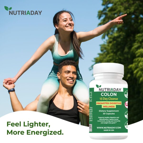 NUTRIADAY suplemento detox y limpieza digestiva natural