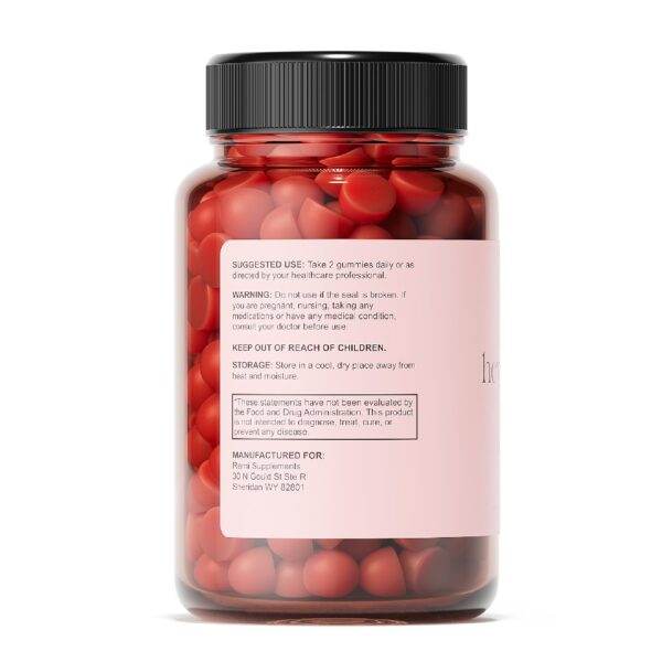 Etiqueta gomitas vinagre sidra manzana heyremi