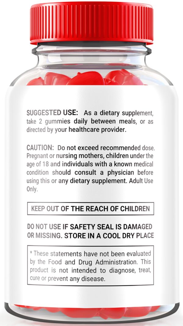 Frasco gomitas acv keto ripped para control apetito