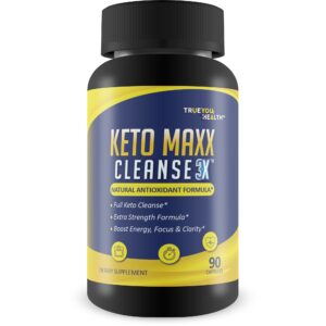 Keto Maxx Cleanse 3X suplemento detox y energía