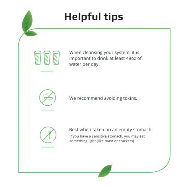 Bebida detox Herbal Clean QCarbo32 sabor uva en botella