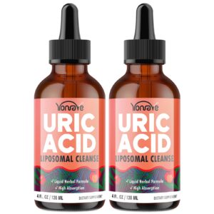 Gotas liposomales ácido úrico con cereza ácida envase frontal