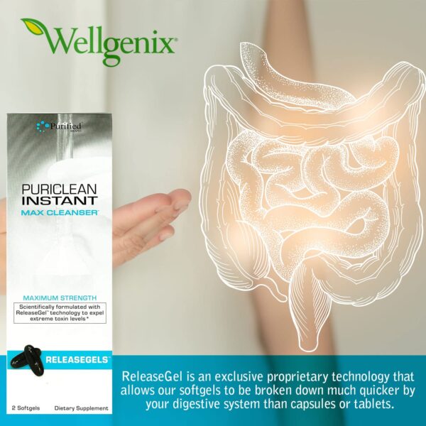 Interior caja Puriclean Instant Max Limpiador detox