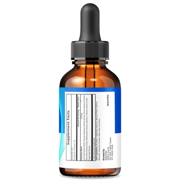 Close-up del gotero NutraVibe Lean Drops para estilo de vida activo