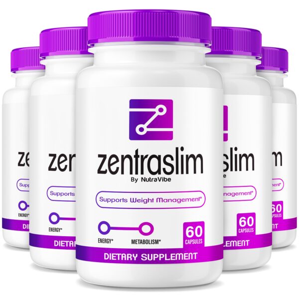 Zentraslim capsulas original frasco frontal