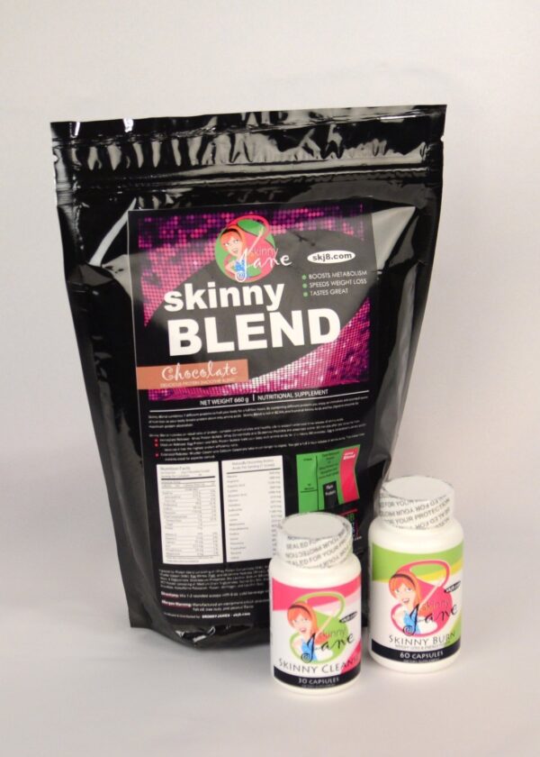 Frente del kit Skinny Jane 32 oz