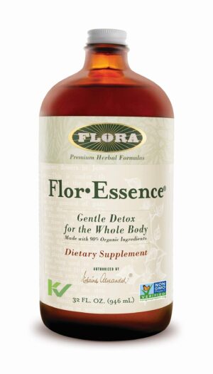 Flor Essence té detox orgánico 32oz botellas