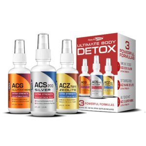 Results RNA Ultimate Body Detox spray fuerza extra frascos
