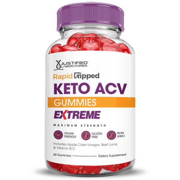 Ingredientes adicionales en gominolas Rapid Ripped Keto ACV Ingredientes adicionales en gominolas Rapid Ripped Keto ACV