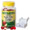 Gomitas vinagre sidra manzana Spring Valley 60 piezas