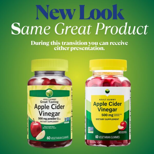 Empaque de 60 gomitas ACV Empaque de 60 gomitas ACV