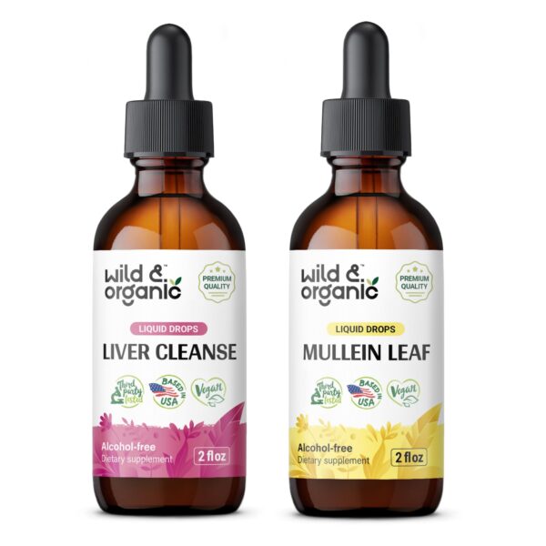 Tintura limpieza hígado orgánica 2 fl oz Wild & Organic