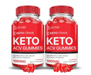 Gominolas keto acv keto crave paquete de 120 unidades