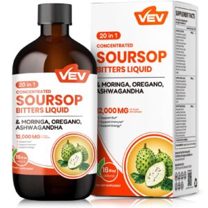 VEV amargos de guayaba líquidos botella 16 fl oz