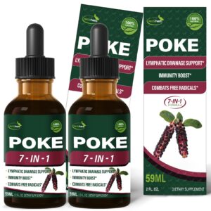 Frasco de gotas herbales Verdeherb para drenaje linfático