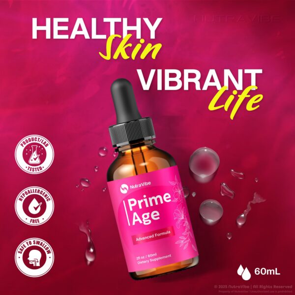 Frasco de gotas prime age 2 oz