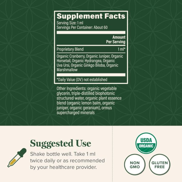 Vista lateral suplemento desintoxicante hígado y riñón