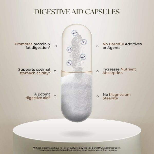 Frasco de Betaína HCl 800 mg